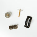 Accordion Left Hand Strap Mount Kit | Roller, Bracket, Screw & Plate | Accordion Repair Parts