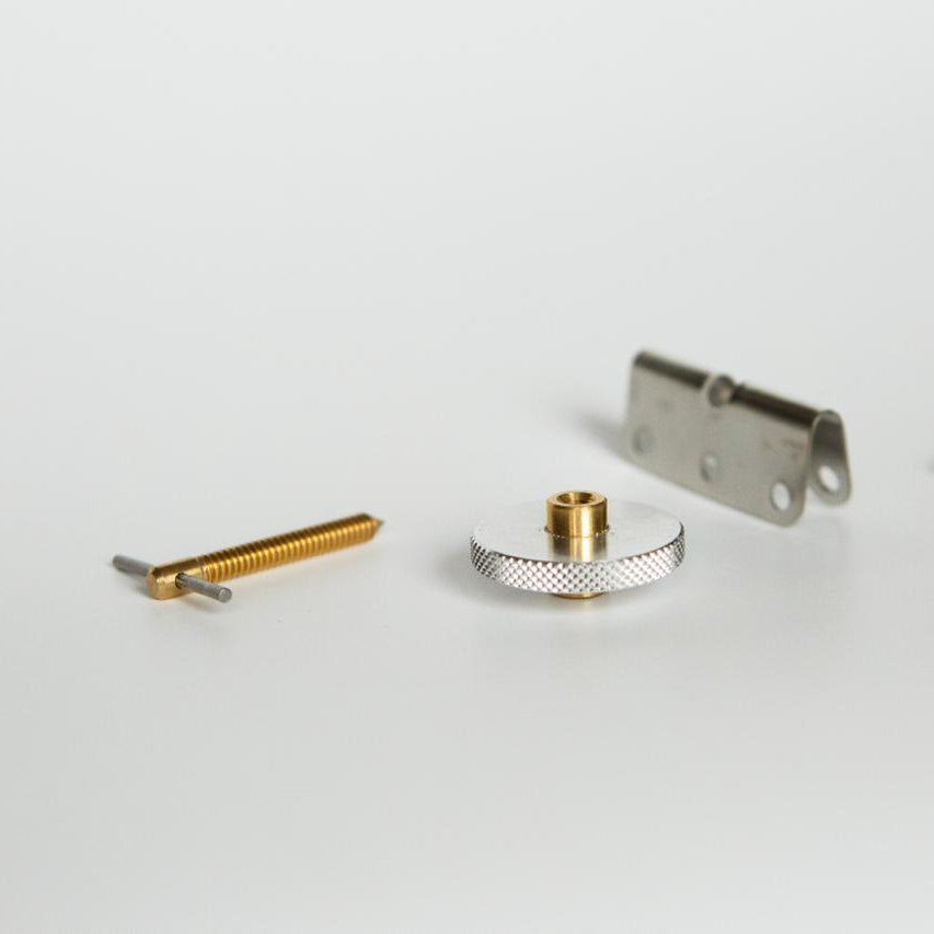 Accordion Left Hand Strap Mount Kit | Roller, Bracket, Screw & Plate | Accordion Repair Parts