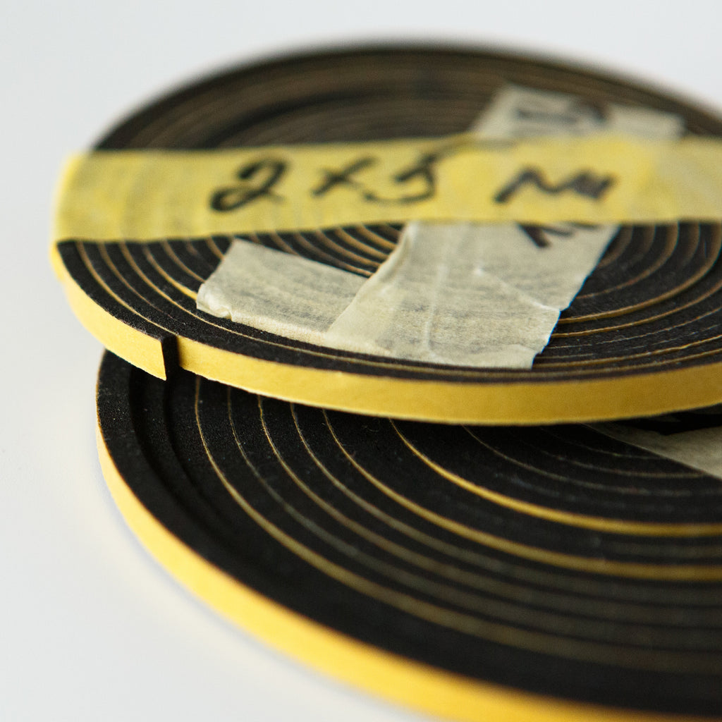 Accordion Bellows Repair Rubber Seal Tape: 2x5 mm; 3x5 mm