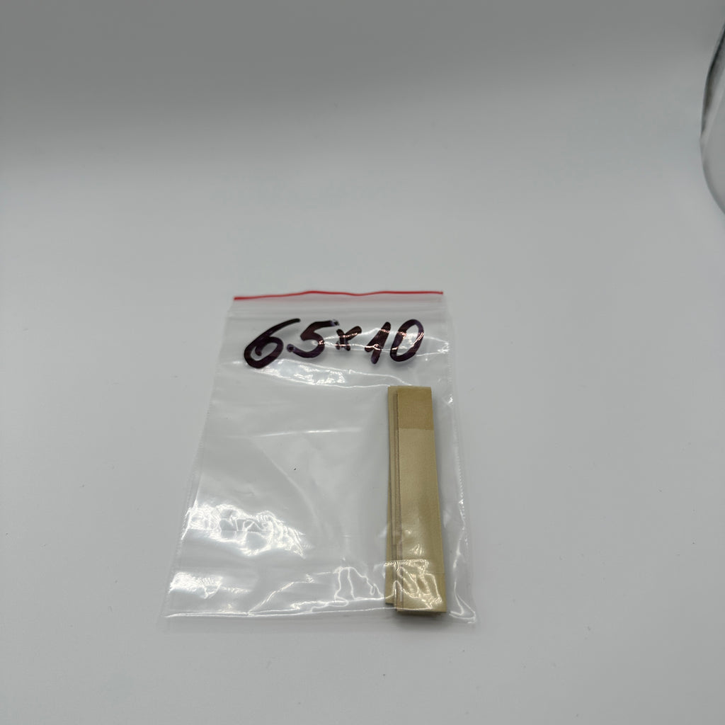 Accordion Reed Valves – Genuine Leather with Synthetic Backing | 10 Pieces | Multiple Sizes | Accordion Repair Parts
